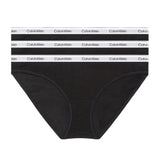 Calvin Klein Womens Carousel Briefs (Pack of 3) Black