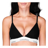 Calvin Klein Womens Cotton Bra Black