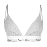 Calvin Klein Womens Cotton Bra Grey Heather