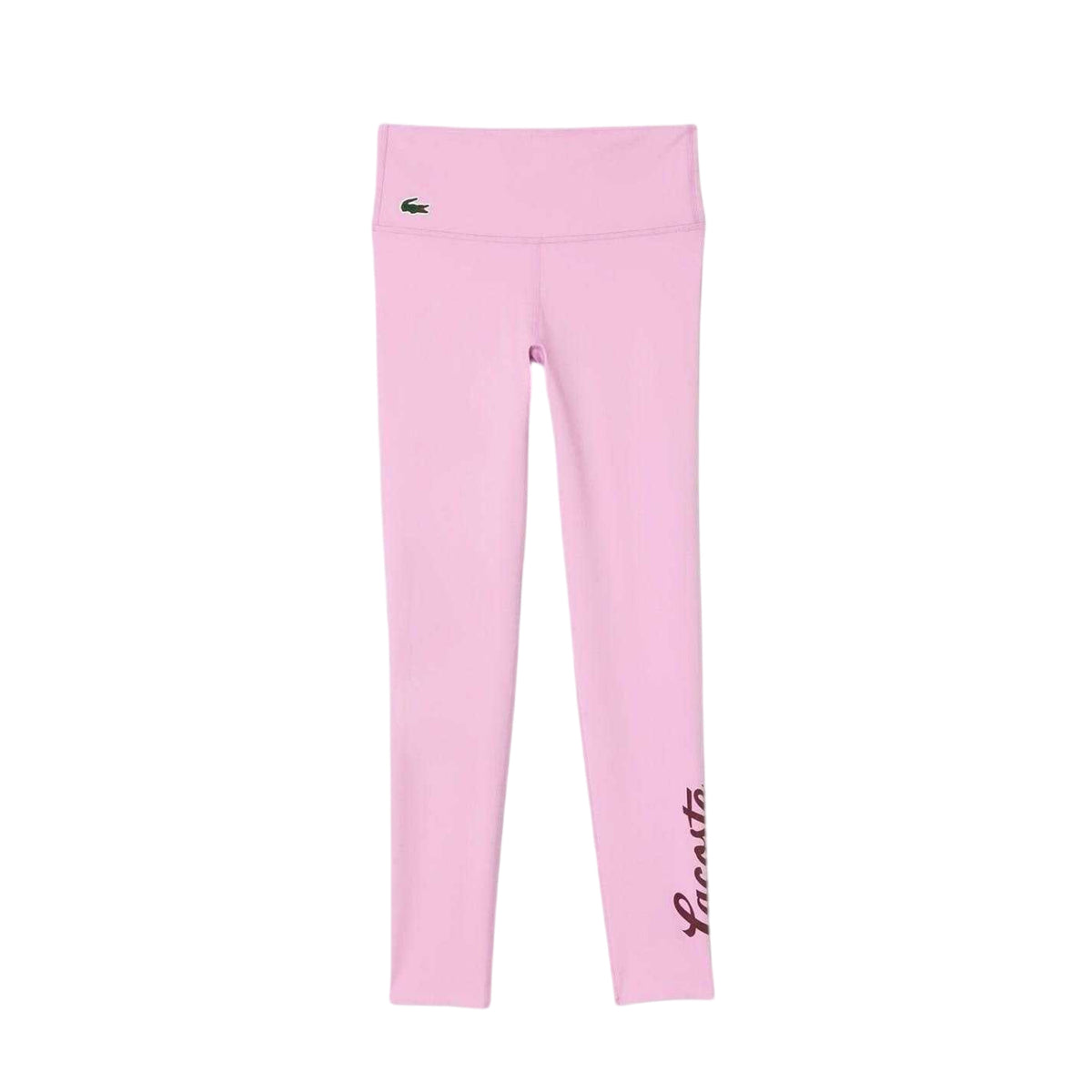 Lacoste Womens Slim Leggings Pink