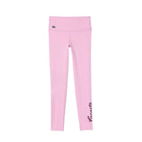 Lacoste Womens Slim Leggings Pink