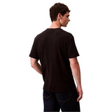 Calvin Klein Mens Badge Waffle T-Shirt Black