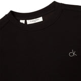 Calvin Klein Mens Embroidered Logo Jumper Black