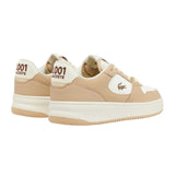Lacoste Womens L001 Leather Trainers Brown
