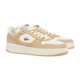 Lacoste Womens L001 Leather Trainers Brown