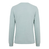 Calvin Klein Mens Waffle Long-Sleeved Top Overcast Grey