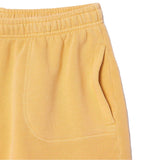 Lacoste Womens Elasticated Waist Loose Fit Sweat Shorts Golden Haze