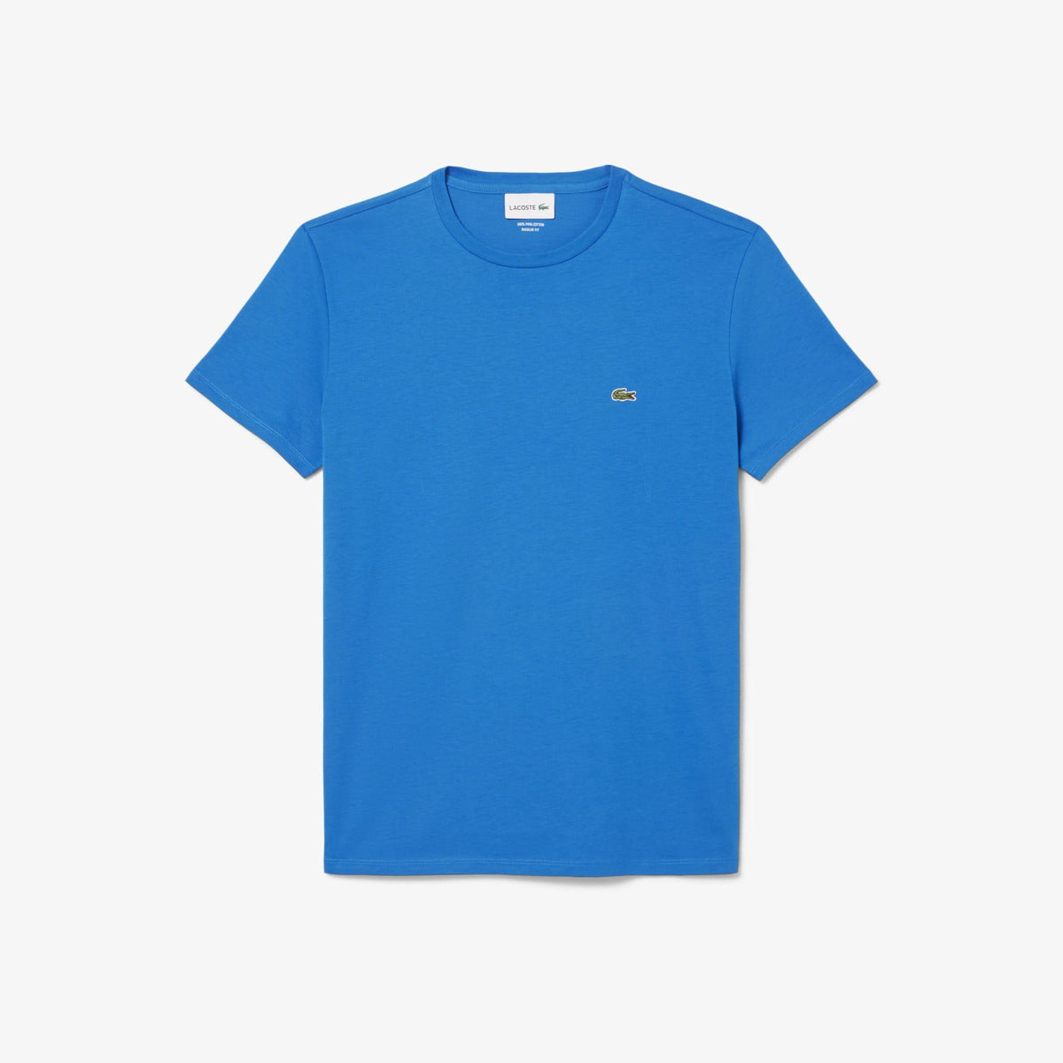 Lacoste Mens Pima Cotton T-Shirt Blue
