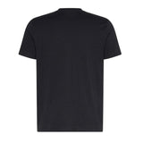 Calvin Klein Mens Box Logo Cotton Crew Neck Regular T-Shirt Black