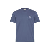 Calvin Klein Mens Box Logo Cotton Crew Neck Regular T-Shirt Nomad