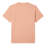 Lacoste Mens Embroidered Logo Cotton T-Shirt Orange