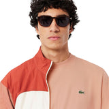 Lacoste Mens Embroidered Logo Cotton T-Shirt Orange