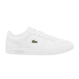 Lacoste Mens Leather Trainers White