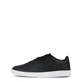 Lacoste Mens Leather Trainers Black/White