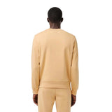 Lacoste Mens Signature Classic Sweatshirt Natural