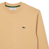 Lacoste Mens Signature Classic Sweatshirt Natural