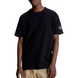 Calvin Klein Mens Waffle Boxy T-Shirt Black