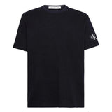 Calvin Klein Mens Waffle Boxy T-Shirt Black