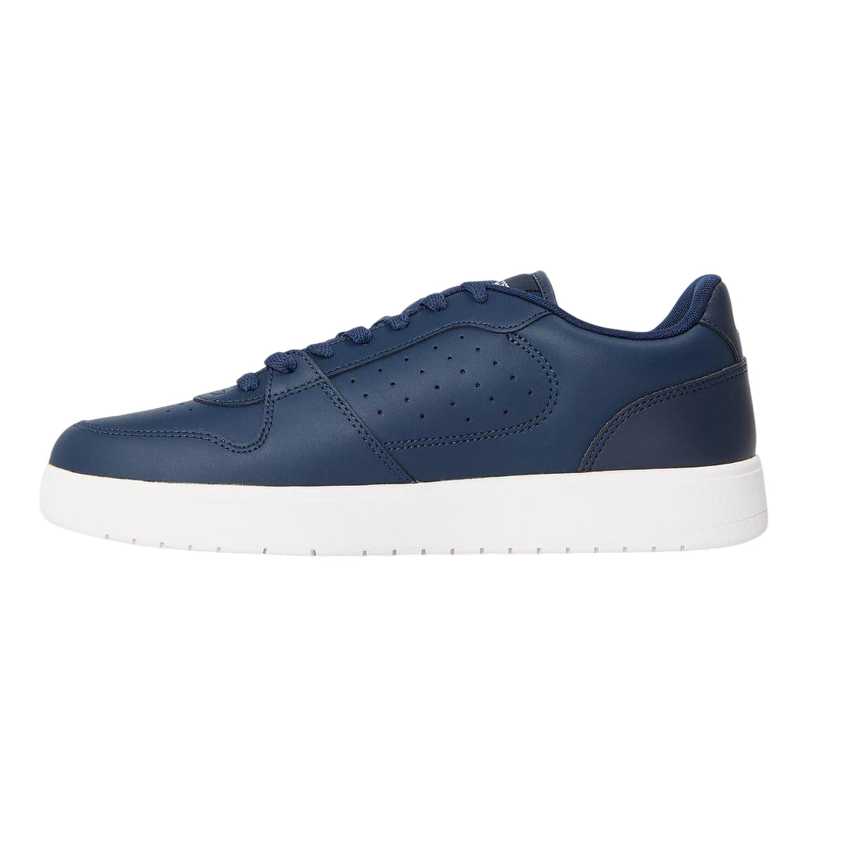 Lacoste Mens Court Ace Shoes Navy/White