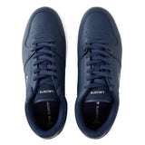 Lacoste Mens Court Ace Shoes Navy/White