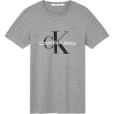Calvin Klein Mens Monogram T-Shirt Grey