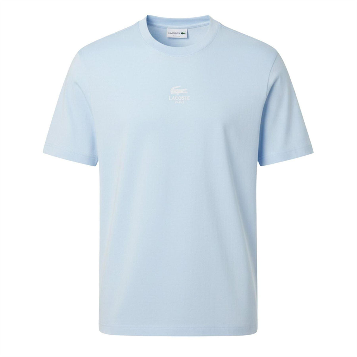Lacoste Unisex Adult Embroidered Logo T-Shirt Blue