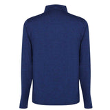 Calvin Klein Mens Albany Half Zip Golf Sweatshirt Navy Marl