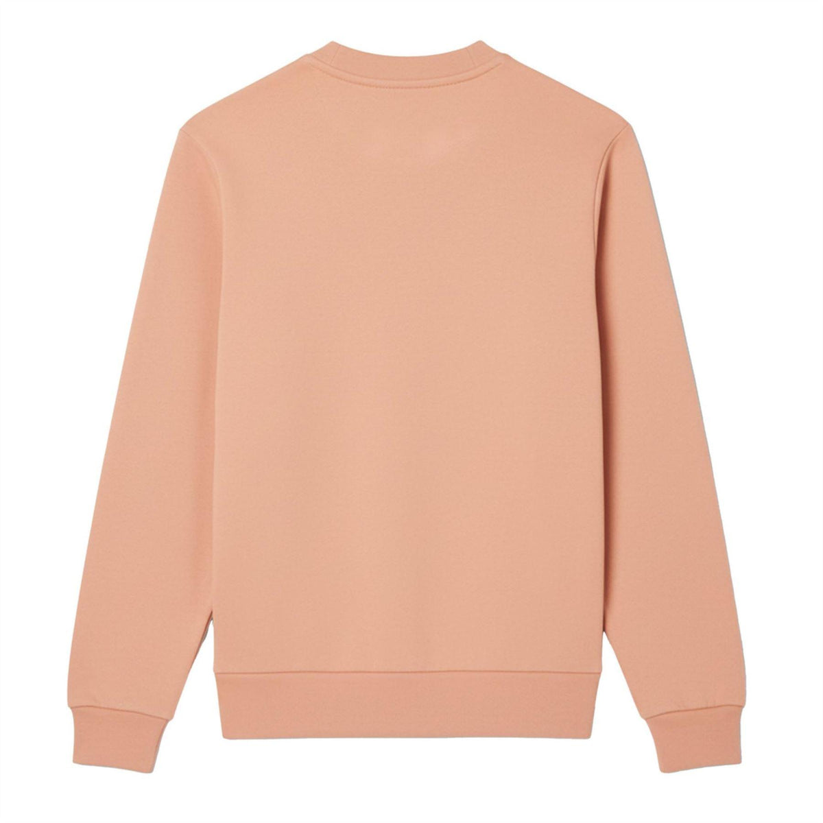 Lacoste Mens Embroidered Logo Sweatshirt Orange