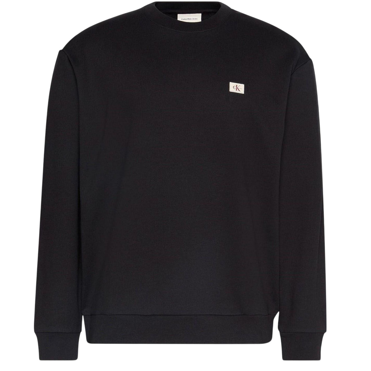 Calvin Klein Mens Woven Sweatshirt Black
