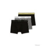 Calvin Klein Mens Boxer Shorts (Pack of 3) Black/Ink/Blue