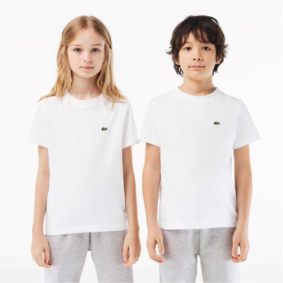 Lacoste Kids Basic Embroidered Regular T-Shirt White