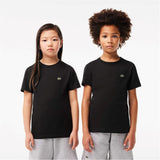 Lacoste Kids Basic Embroidered Regular T-Shirt Black