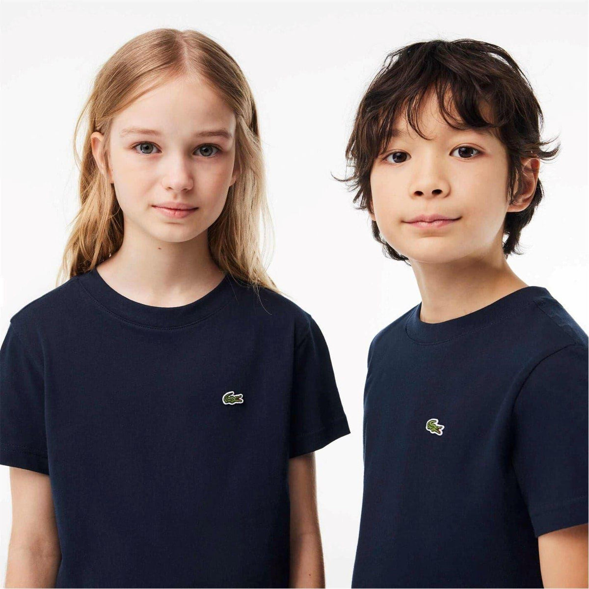 Lacoste Kids Basic Embroidered Regular T-Shirt Navy