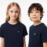 Lacoste Kids Basic Embroidered Regular T-Shirt Navy