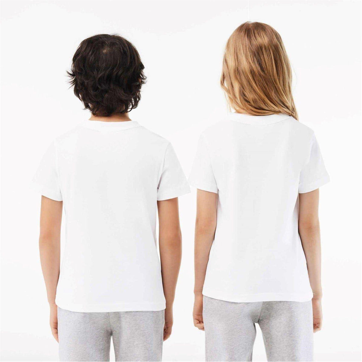 Lacoste Kids Basic Embroidered Regular T-Shirt White