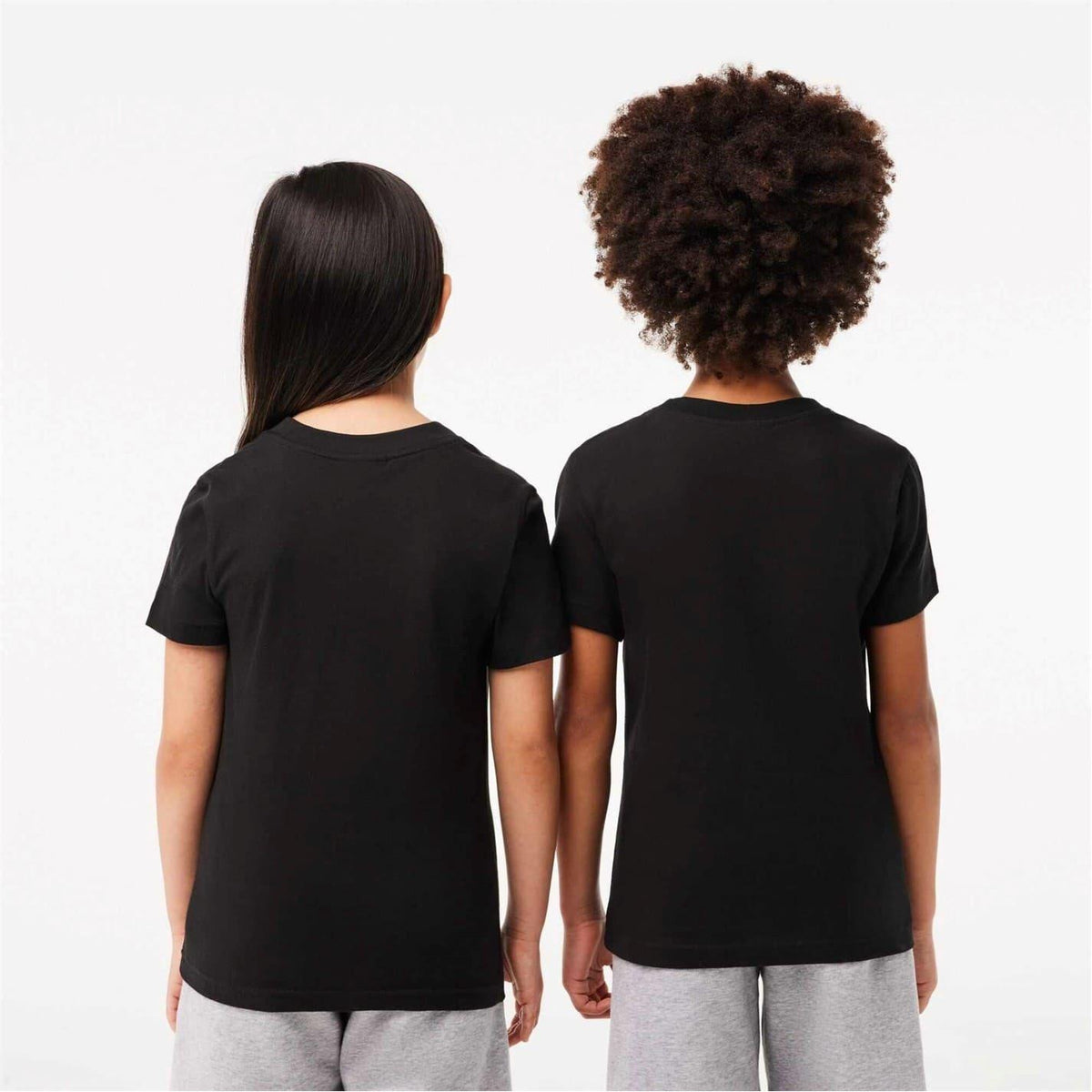 Lacoste Kids Basic Embroidered Regular T-Shirt Black