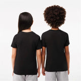 Lacoste Kids Basic Embroidered Regular T-Shirt Black