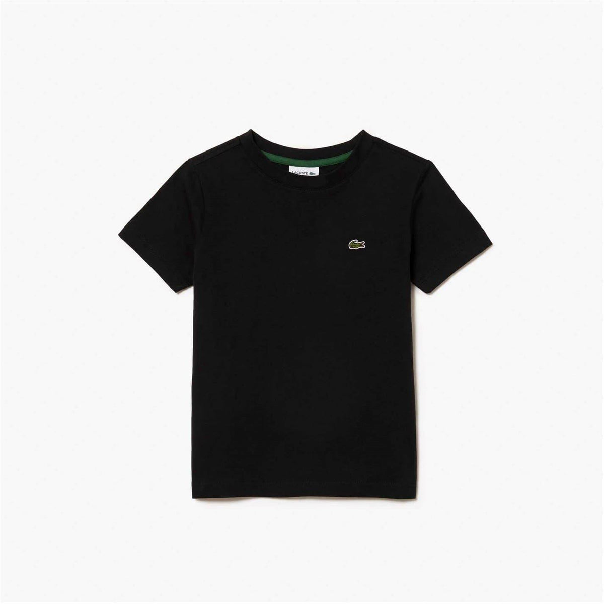 Lacoste Kids Basic Embroidered Regular T-Shirt Black