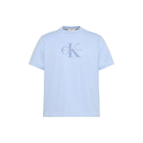 Calvin Klein Mens Monogram T-Shirt Blue
