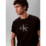 Calvin Klein Mens Monogram T-Shirt Black