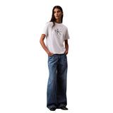 Calvin Klein Womens Hero Mono Cotton T-Shirt White