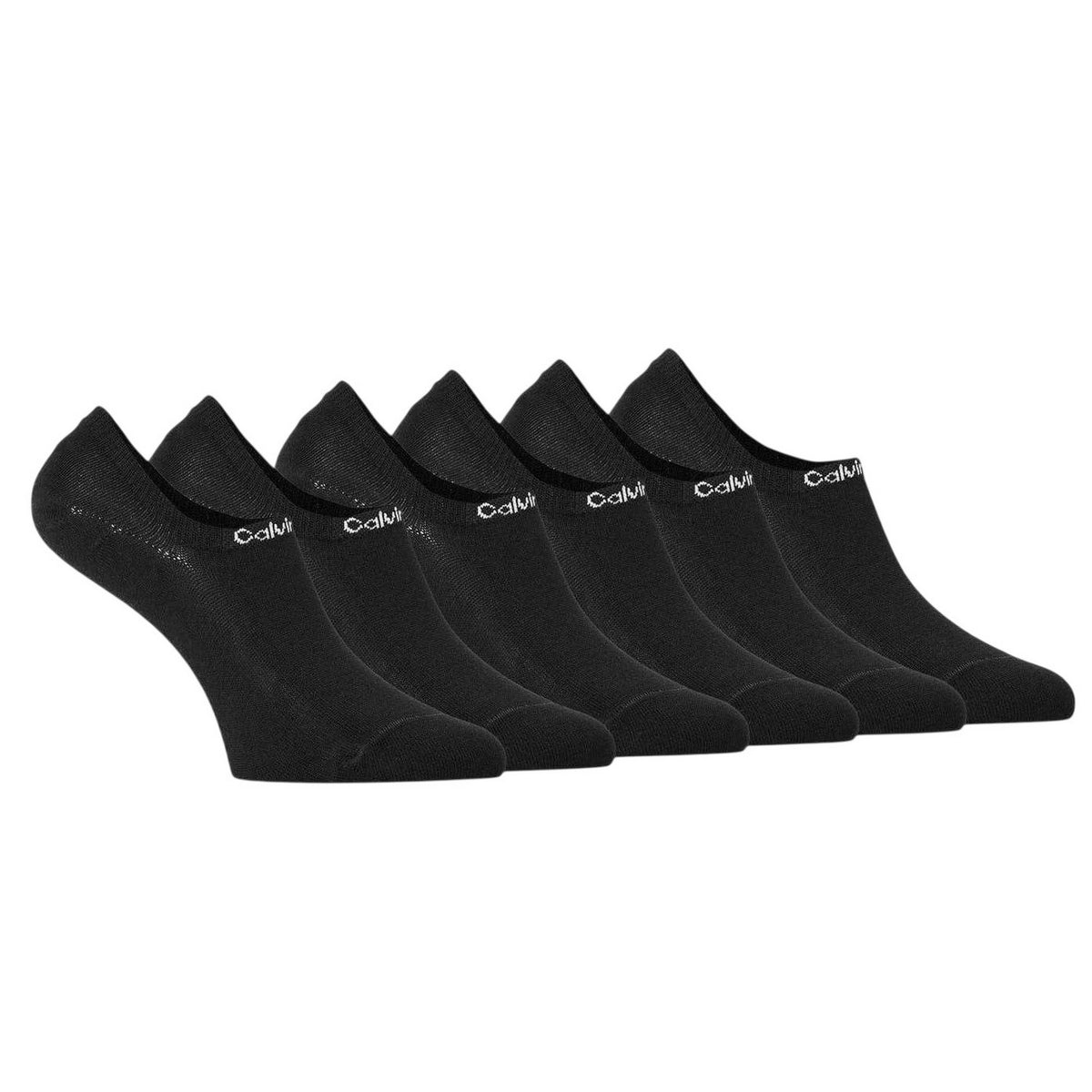 Calvin Klein Womens Liner Socks (Pack of 3) Black