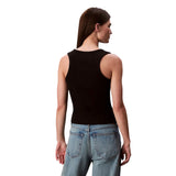Calvin Klein Womens Plain Tank Top Black