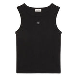 Calvin Klein Womens Plain Tank Top Black