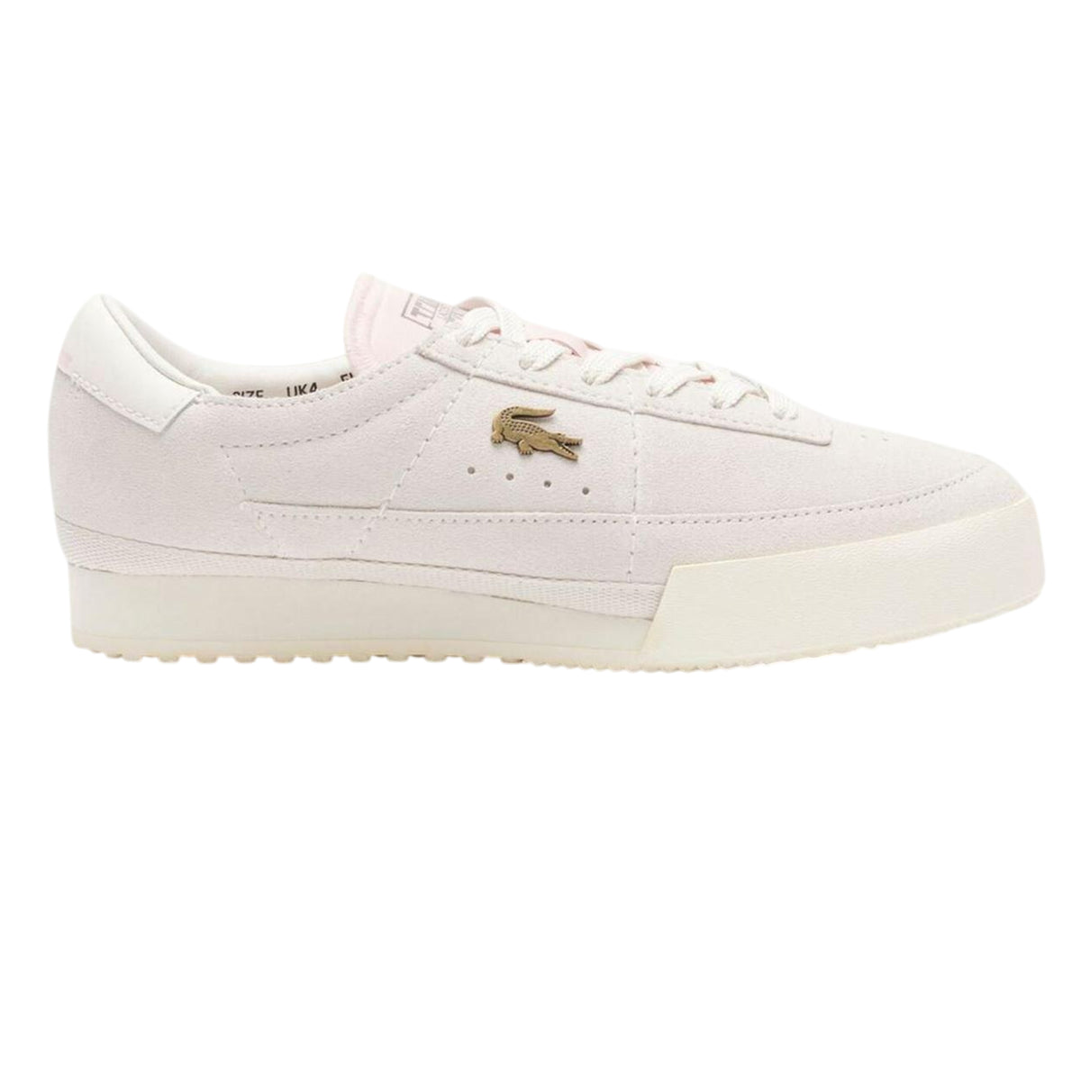 Lacoste Womens L003 Neo Suede Chunky Sole Trainers Off White