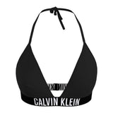 Calvin Klein Womens Triangle Cups Bikini Top Black