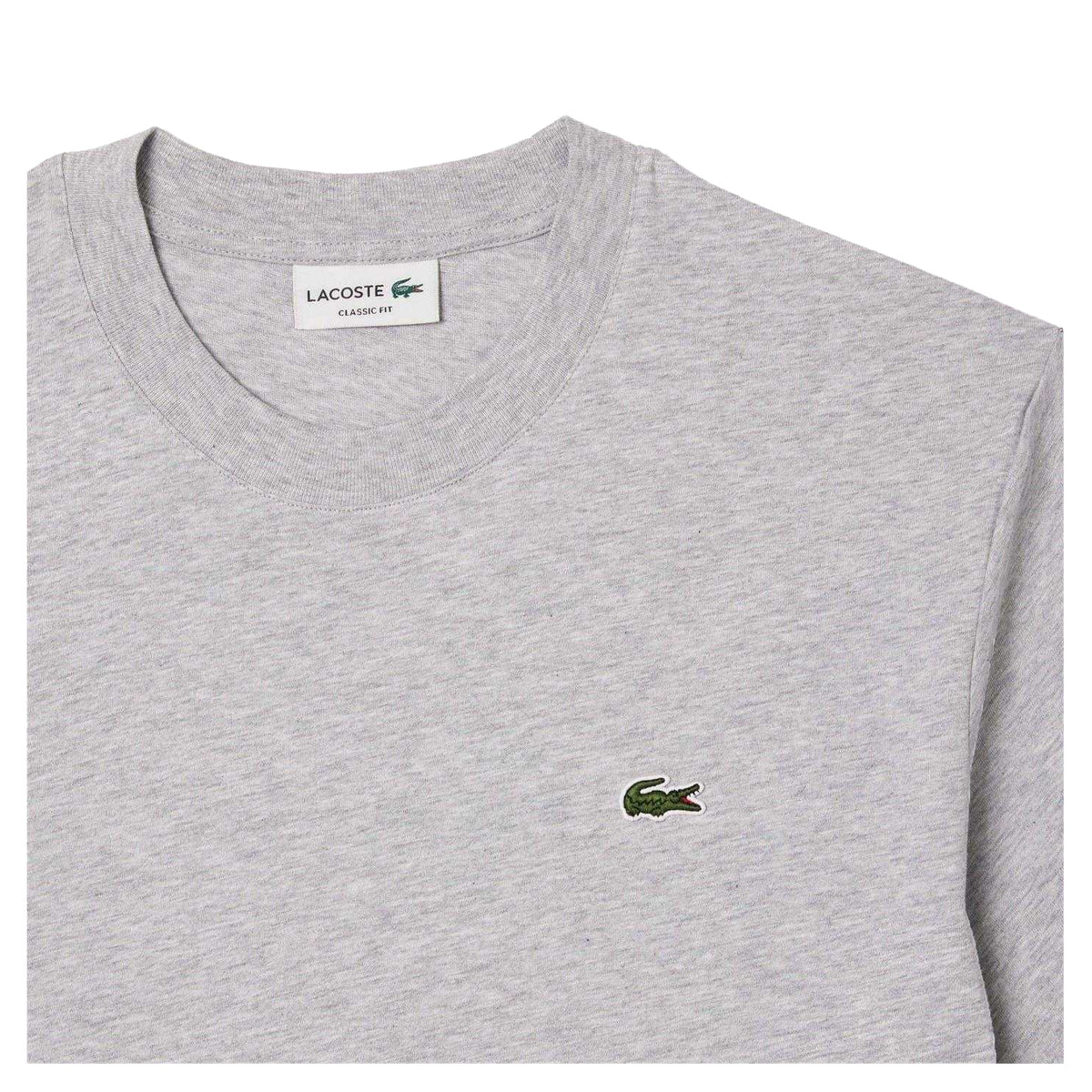 Lacoste Mens Embroidered Logo T-Shirt Light