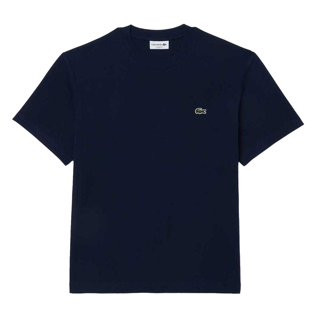 Lacoste Mens Embroidered Logo T-Shirt Navy