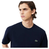 Lacoste Mens Embroidered Logo T-Shirt Navy