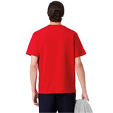 Lacoste Mens Embroidered Logo T-Shirt Red